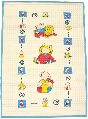 

Baby Bucket Rubber Baby Bed Protecting Mat(Blue