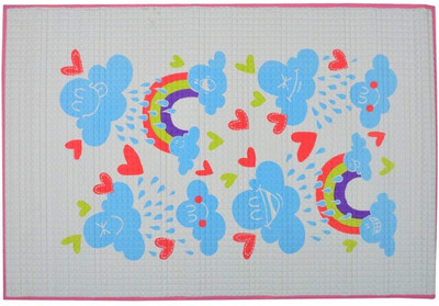 

Baby Bucket Rubber Baby Bed Protecting Mat(Pink-1