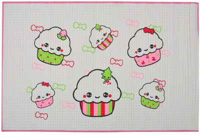 

Baby Bucket Rubber Baby Bed Protecting Mat(Pink