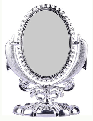 

AASA oval shaped double sided makeup mirror for women, Decorative Mirror(Oval)
