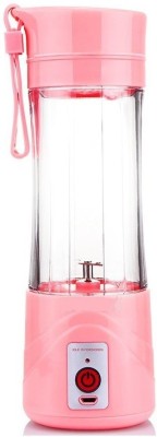 

Alpyog Electric Blender Bottle 380 ml Shaker(Pack of 1, Pink)