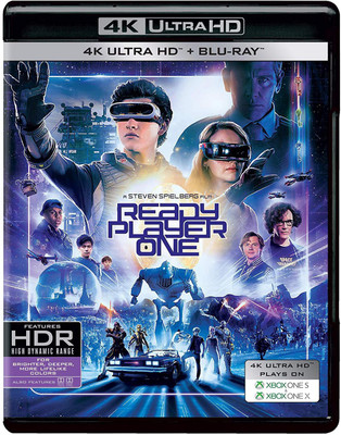 

Ready Player One (4K UHD & HD) (2-Disc)(4K(UHD) Blu-ray English)