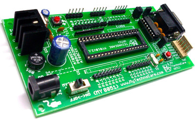 MY TechnoCare ATMEL 8051 Development Board+MAX232, Multipurpose Controller