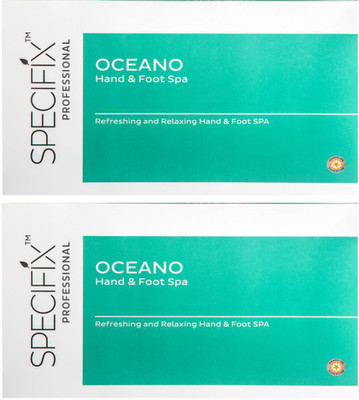 

specifix Oceano Hand &Foot Spa Refreshing And Relaxing Hand & Foot Spa Single Session Kit (Pack Of 2)(50 g, Set of 2)