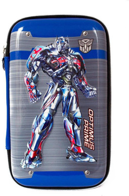 

Toyvala Optimus Prime Multipurpose Blue & Grey Pencil Pouch Art Plastic Pencil Box(Set of 1, Grey, Blue)