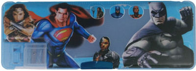Avenger cartoon Avenger Art Plastic Pencil Box(Set of 1, Blue)