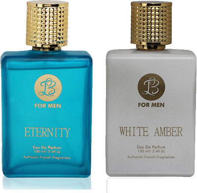 

LB Perfume LB ETERNITY AND LB WHITEAMBER PERFUME FOR MEN 100 ML EDP(COMBO OF 2) Perfume - 100 ml(For Men)