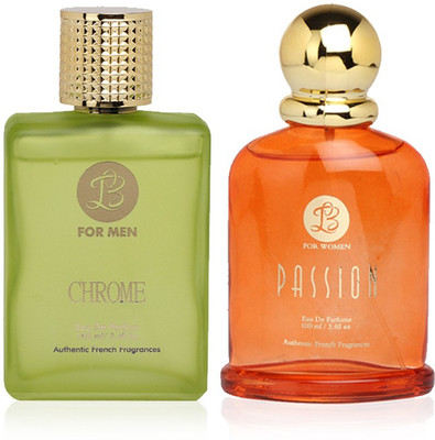 

LB Perfume LB CHROME AND LB PASSION PERFUME FOR MEN & WOMEN 100 ML EDP(COMBO OF 2) Perfume - 100 ml(For Men & Women)