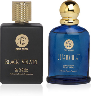 

LB Perfume LB BLACK VELVET AND LB ULTRA VIOLET PERFUME FOR MEN & WOMEN 100 ML EDP(COMBO OF 2) Perfume - 100 ml(For Men & Women)