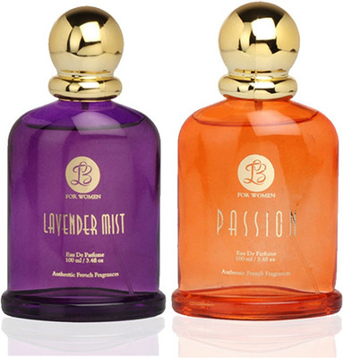 

LB Perfume LB LAVENDER MIST AND LB PASSION PERFUME FOR MEN 100 ML EDP(COMBO OF 2) Perfume - 100 ml(For Women)