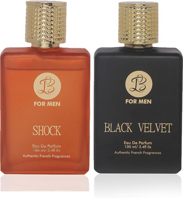 

LB Perfume LB SHOCK AND LB BLACK VELVET PERFUME FOR MEN 100 ML EDP(COMBO OF 2) Perfume - 200 ml(For Men)