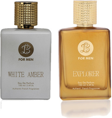 

LB Perfume LB WHITEAMBER AND EXPLORER PERFUME FOR MEN 100 ML EDP(COMBO OF 2) Perfume - 200 ml(For Men)