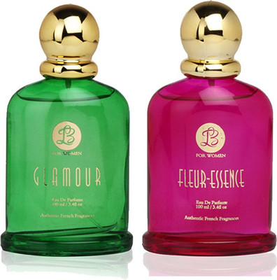 

LB Perfume LB FLEUR-ESSENCE AND LB GLAMOUR PERFUME FOR MEN 100 ML EDP(COMBO OF 2) Perfume - 100 ml(For Women)