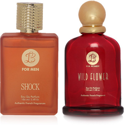

LB Perfume LB SHOCK AND LB WILD FLOWER PERFUME FOR MEN & WOMEN 100 ML EDP(COMBO OF 2) Perfume - 100 ml(For Men & Women)