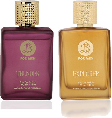 

LB Perfume LB THUNDER AND LB EXPLORER PERFUME FOR MEN 100 ML EDP(COMBO OF 2) Perfume - 200 ml(For Men)