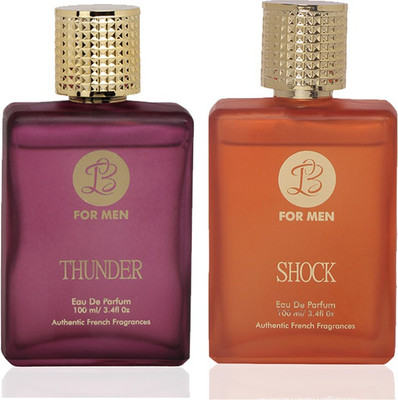

LB Perfume LB THUNDER AND LB SHOCK PERFUME FOR MEN 100 ML EDP(COMBO OF 2) Perfume - 200 ml(For Men)