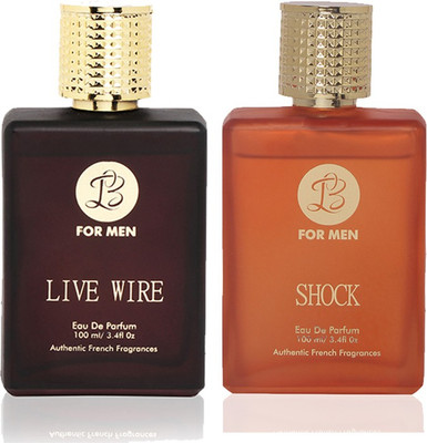 

LB Perfume LB LIVEWIRE AND LB SHOCK PERFUME FOR MEN 100 ML EDP(COMBO OF 2) Perfume - 200 ml(For Men)