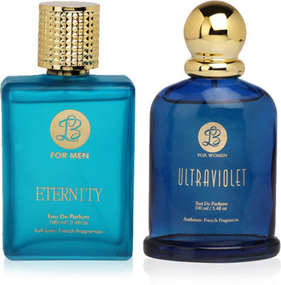 

LB Perfume LB ETERNITY AND LB ULTRA VIOLET PERFUME FOR MEN & WOMEN 100 ML EDP(COMBO OF 2) Perfume - 100 ml(For Men & Women)