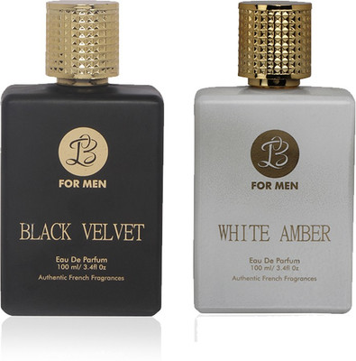 

LB Perfume LB WHITEAMBER AND BLACK VELVET PERFUME FOR MEN 100 ML EDP(COMBO OF 2) Perfume - 200 ml(For Men)