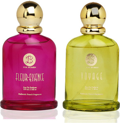 

LB Perfume LB FLEUR-ESSENCE AND LB VOYAGE PERFUME FOR MEN 100 ML EDP(COMBO OF 2) Perfume - 100 ml(For Women)