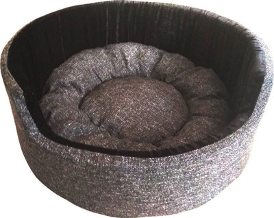 

Hiputee Premium_Fabric_Dark-Grey-Black_11763_Large L Pet Bed(Dark-Grey)