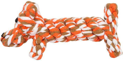 

SRI SRI High Quality Non-Toxic Puppy Cats Chew Toy with A Tug- Knotted Cotton Chew Rope Toy Cotton Chew Toy For Dog & Cat