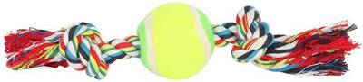

SRI SRI High Quality Non-Toxic Puppy Cats Chew Toy with A Tug- Knotted Cotton Chew Rope Toy Cotton Chew Toy For Dog & Cat