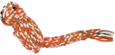 

SRI SRI High Quality Non-Toxic Puppy Cats Chew Toy with A Tug- Knotted Cotton Chew Rope Toy Cotton Chew Toy For Dog & Cat