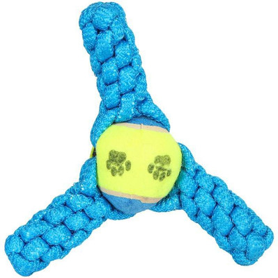 

SRI Non-Toxic Puppy Cats Chew Toy with A Tug- Knotted Cotton Chew Rope Toy Cotton Chew Toy For Dog & Cat