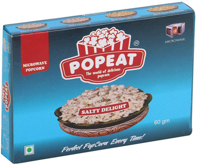 

PopEat Salty Delight Salty Delight Popcorn(300 g, Pack of 5)