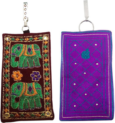 

Shopoholics Combo-of-2-Pouch-Code-AA Mobile Pouch(Multicolor)