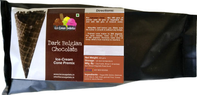 

La Casa Gelato Dark Chocolate Ice-Cream Cone Premix 400 g