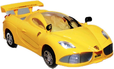 

ClueSteps Automatic Anti-Terrorism Super Car Use 4 'AA Batteries Car Automatically Run (Batteries Not Included)(Yellow)