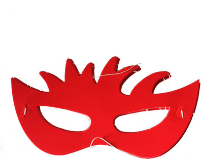 

Funcart Red Color Paper Party Eye Mask (6pcs/pack)
