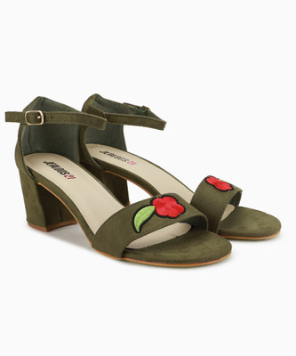 

Jealous 21 Women Green Heels