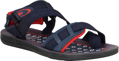 Claptrap Men Red Sports Sandals