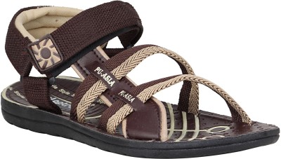 

Claptrap Men Brown Sports Sandals