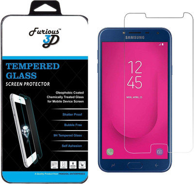 Furious3D Tempered Glass Guard for Samsung Galaxy J4(Pack of 1)