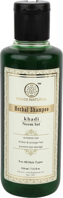 

Khadi Natural Herbal Neem Sat Shampoo(210 ml)