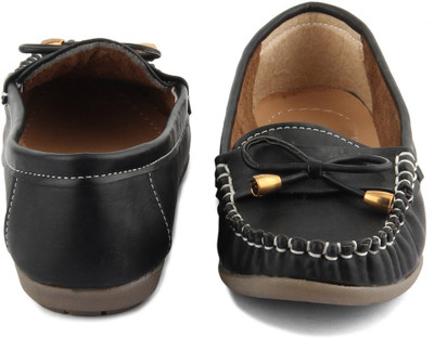 

Tashi Trendy Black Loafers Loafers For Women(Black