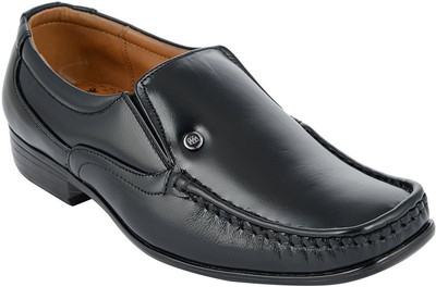 

LeatherSofty LeatherSofty Men's Leather formal moccasins shoes Slip On For Men(Black