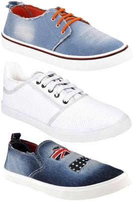 

Clymb Combo Pack Of 3 Sneakers & Loafers Sneakers For Men(Multicolor