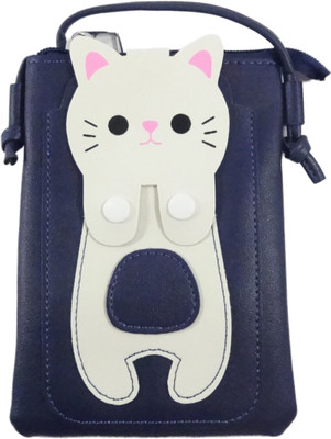 

SB Girls Casual Blue PU Sling Bag