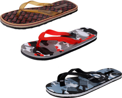 

Indistar Slippers, Red::brown::black