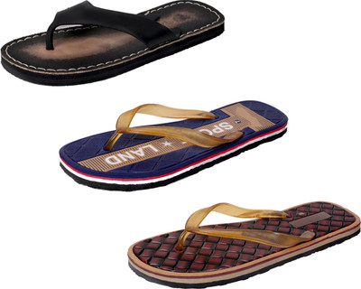 

Indistar StepCare Slippers, Black::brown::brown