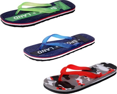 

Indistar StepCare Slippers, Green::blue::red