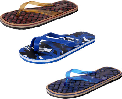 

Indistar StepCare Slippers, Brown::blue