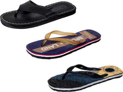 

Indistar StepCare Slippers, Black::brown::black