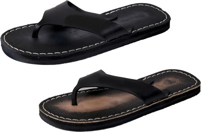 

IndiWeaves StepCare Slippers, Black