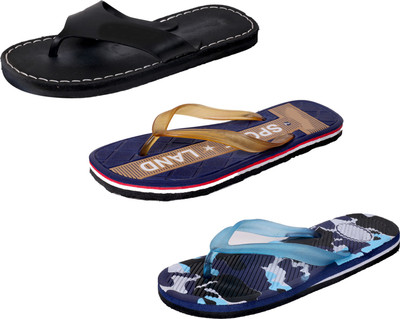 

Indistar StepCare Slippers, Black::brown::blue